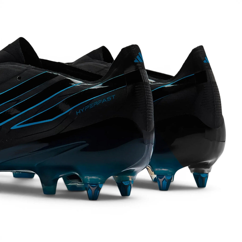 Adidas F50 Hyperfast Elite SG Immortal DNA - Noir/Lucid Ray Blue