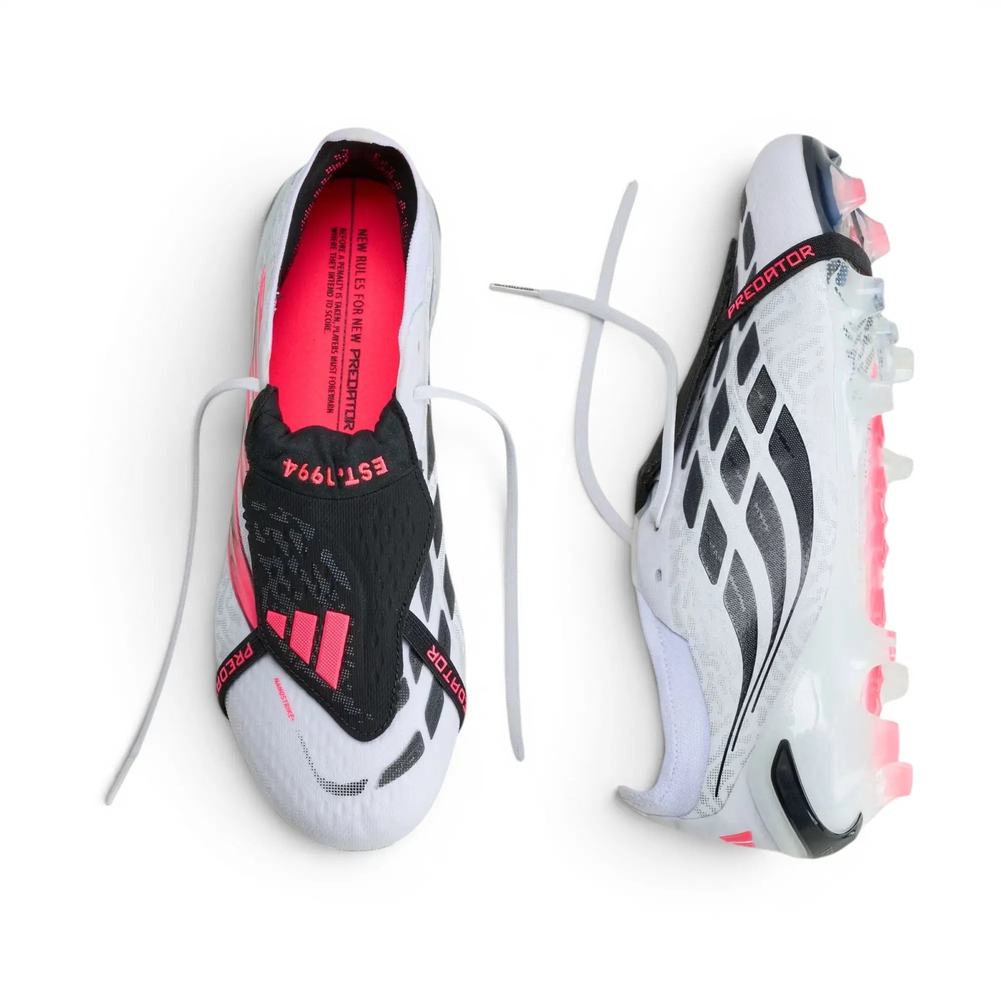 Predator Elite Tongue FG Control or Chaos - Blanc/Solar Turbo