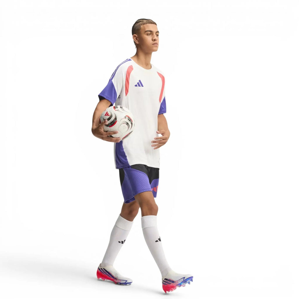 F50 Hyperfast Elite Laceless FG Control or Chaos - Blanc/Violet/Solar Turbo
