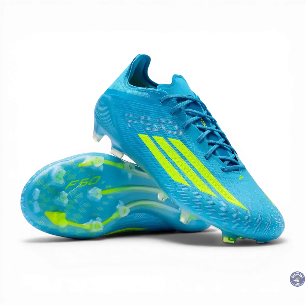 Adidas F50 Elite FG Ice Cold Precision - Bleu/Jaune