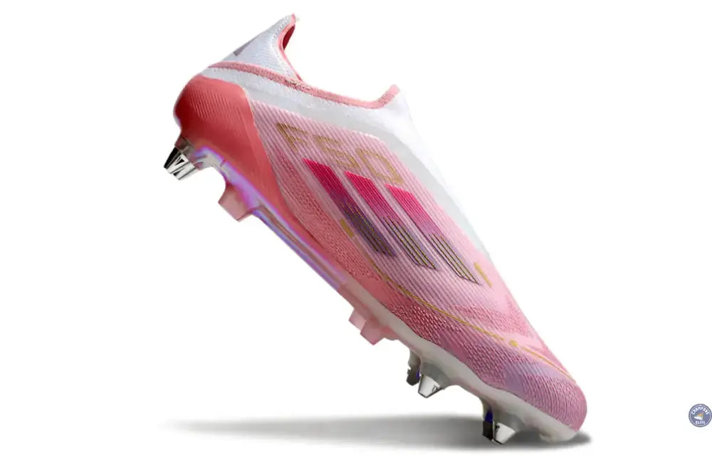 Adidas F50 Elite Laceless SG Lamine Yamal 304 - Rose/Purple Glow Édition Limitée