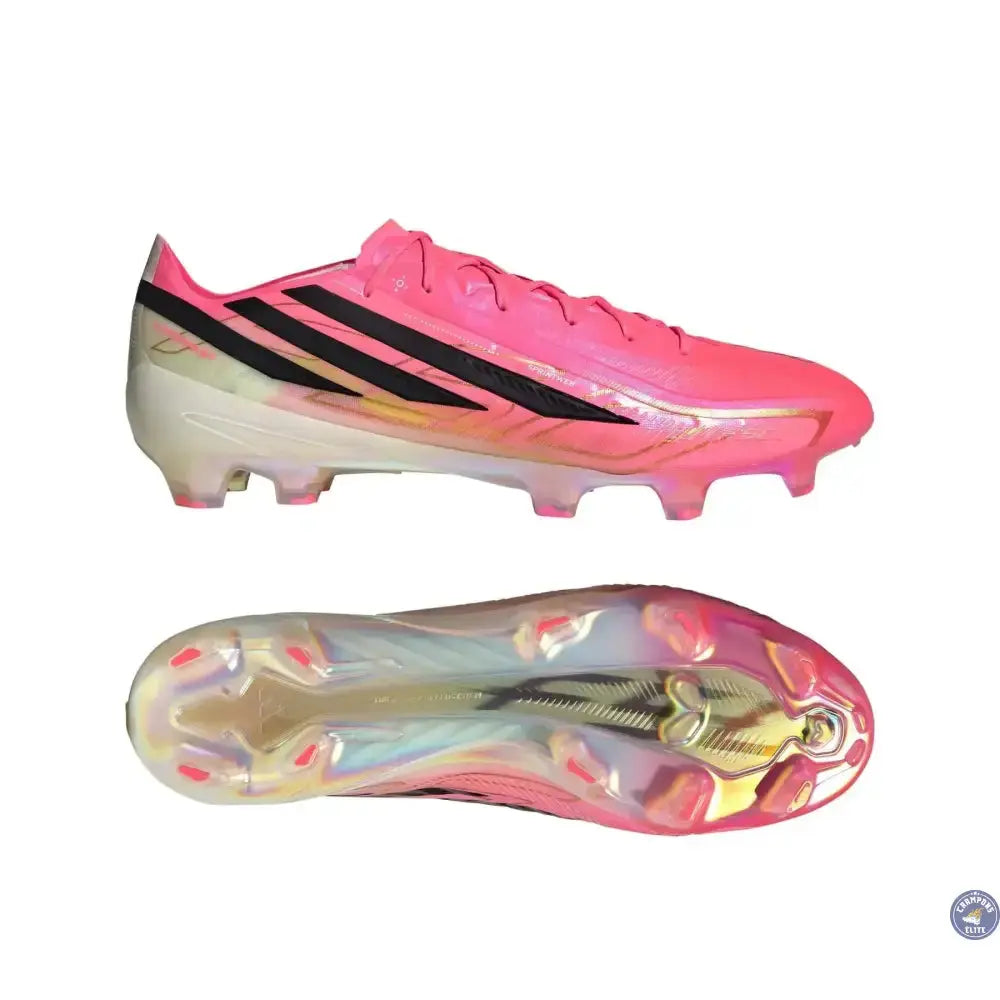 Adidas F50 Hyperfast Elite FG Road to Glory - Solar Turbo/Noir/Doré