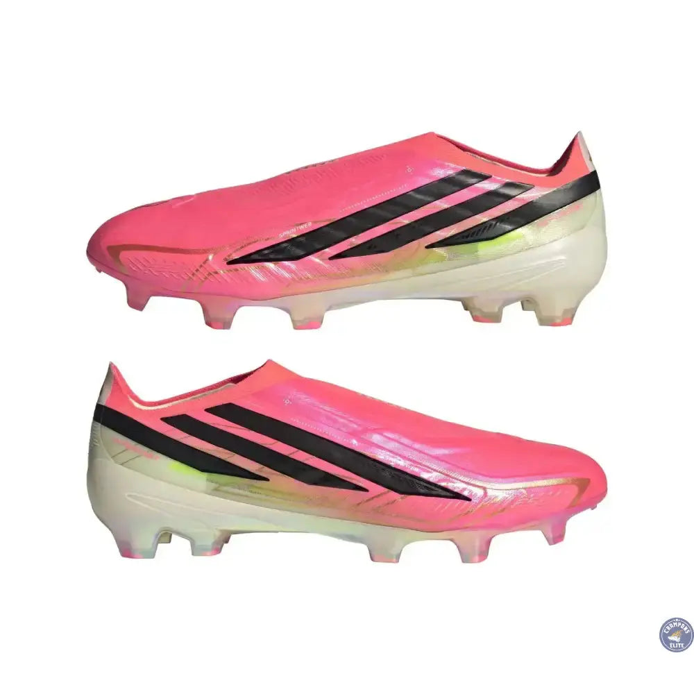 Adidas F50 Hyperfast Elite Laceless FG Road to Glory - Solar Turbo/Noir/Doré