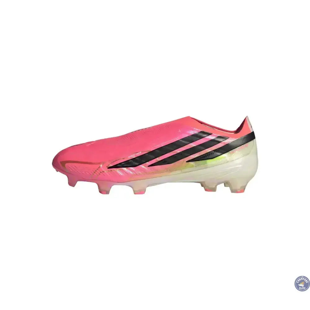 Adidas F50 Hyperfast Elite Laceless FG Road to Glory - Solar Turbo/Noir/Doré