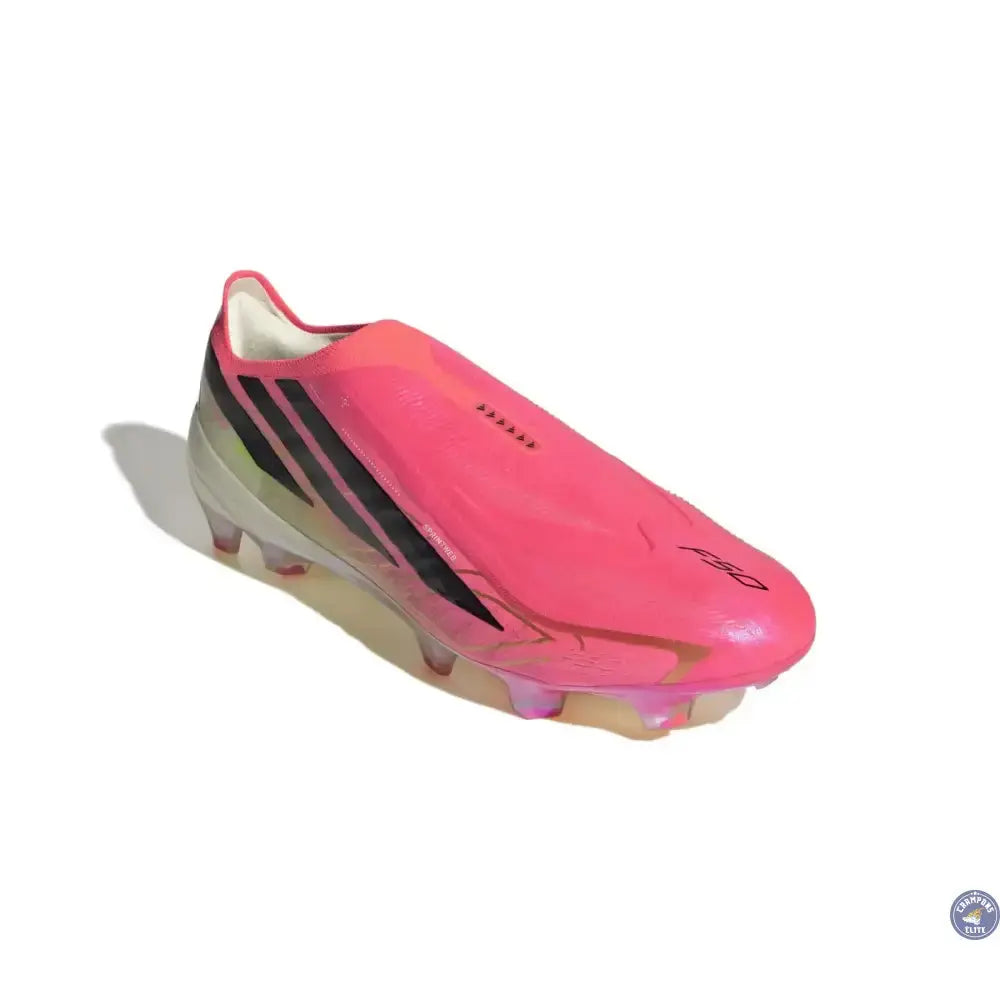 Adidas F50 Hyperfast Elite Laceless FG Road to Glory - Solar Turbo/Noir/Doré