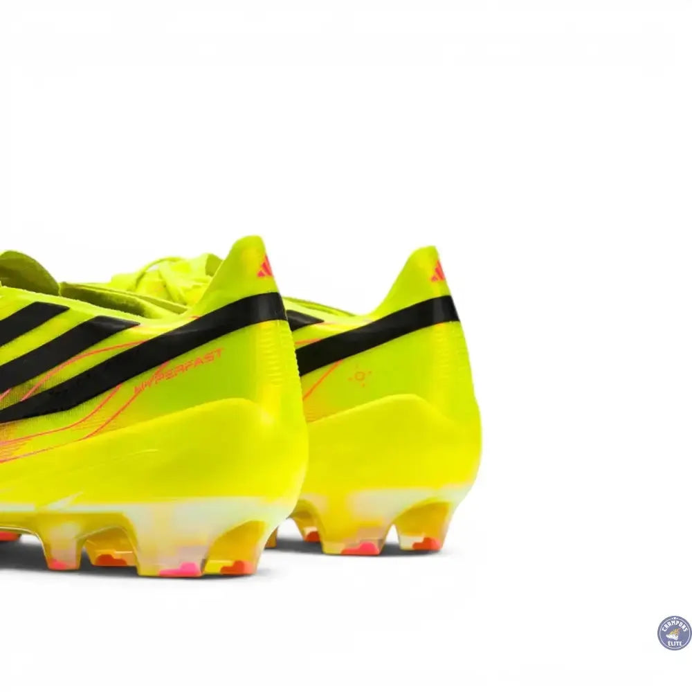 Adidas F50 Hyperfast Evo FG Too Light - Jaune/Noir/Solar Turquoise ÉDITION LIMITÉE