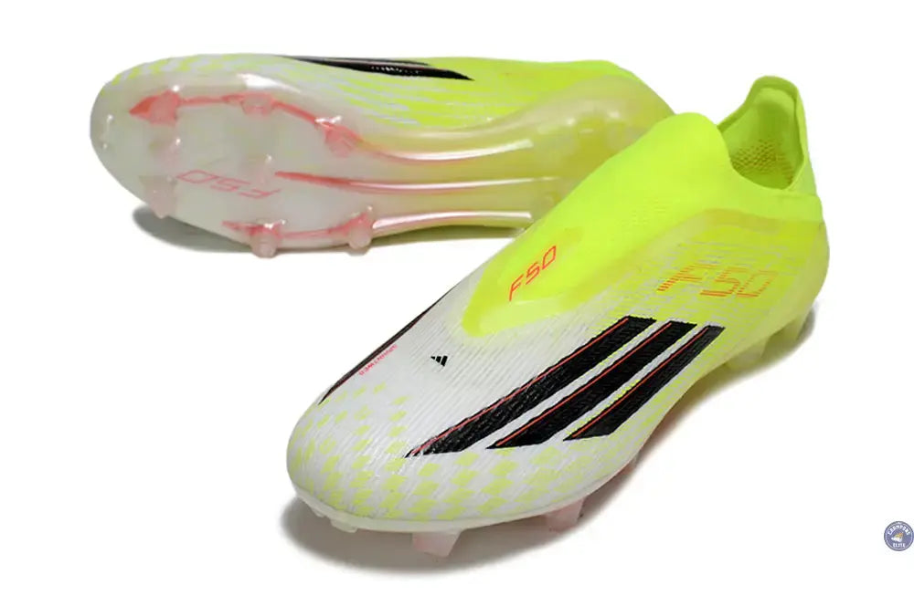 Adidas F50 Laceless Elite FG Born For Goals - Jaune/Noir/Rouge