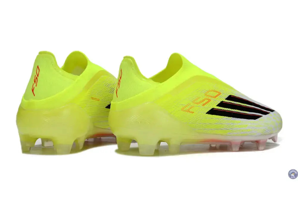 Adidas F50 Laceless Elite FG Born For Goals - Jaune/Noir/Rouge