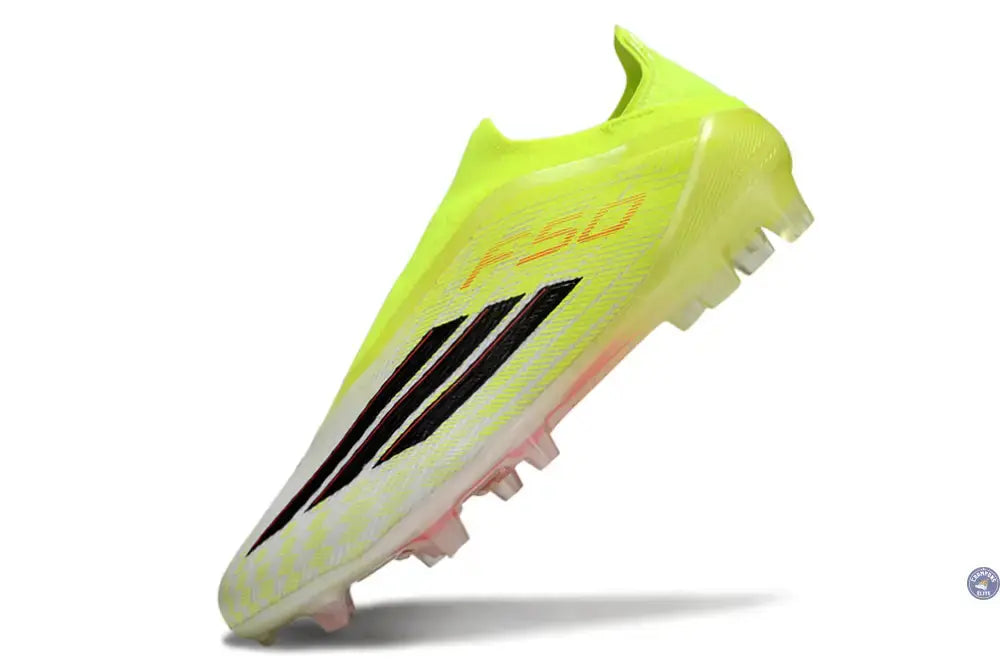 Adidas F50 Laceless Elite FG Born For Goals - Jaune/Noir/Rouge