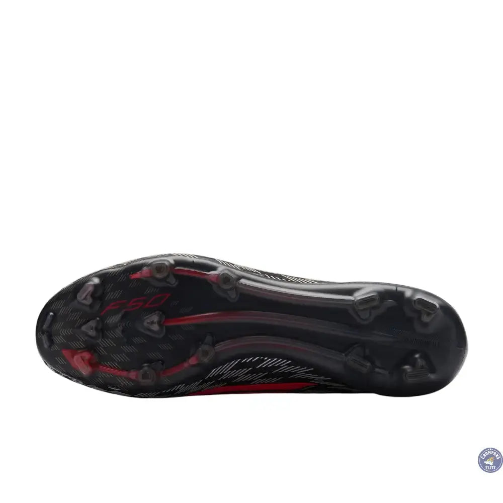Adidas F50 Laceless Elite FG DNA Pack - Noir/Gris/Rouge