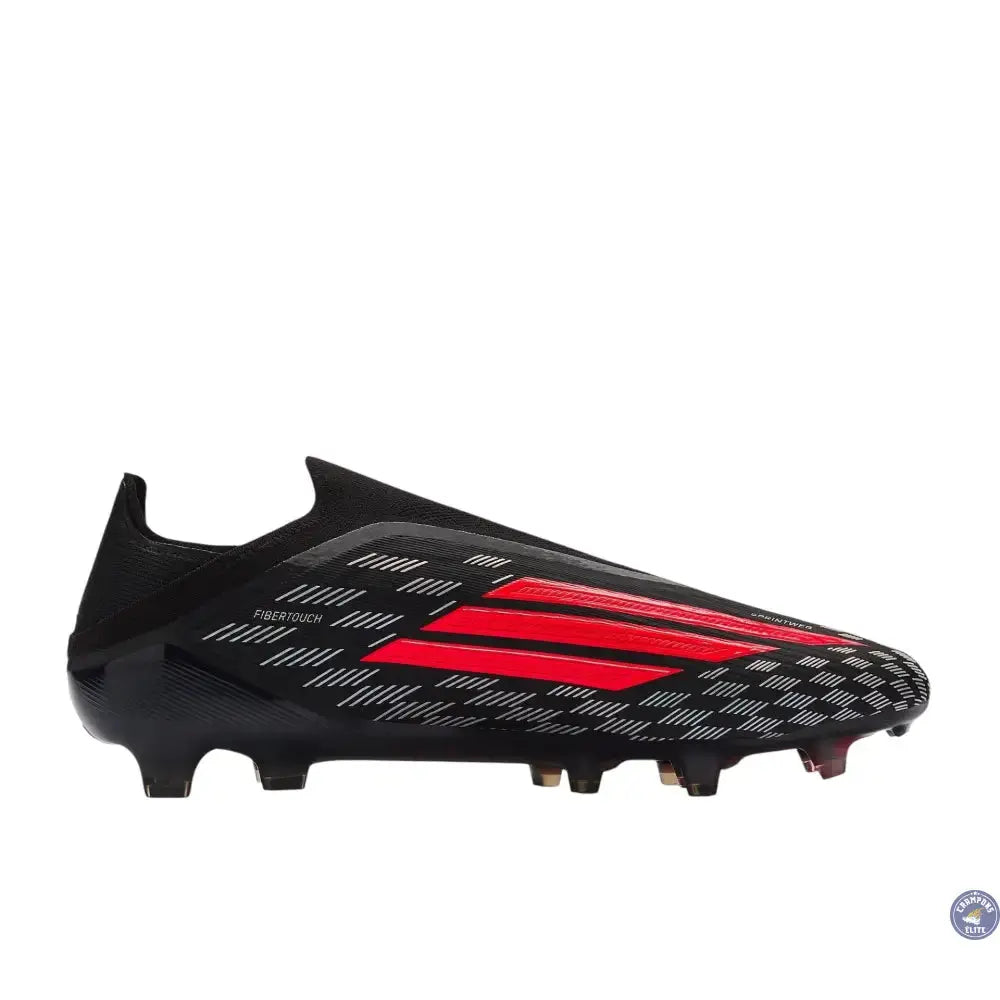 Adidas F50 Laceless Elite FG DNA Pack - Noir/Gris/Rouge