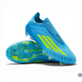 Adidas F50 Laceless Elite FG Ice Cold Precision - Bleu/Jaune
