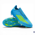 Adidas F50 Laceless Elite FG Ice Cold Precision - Bleu/Jaune