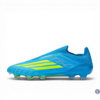 Adidas F50 Laceless Elite FG Ice Cold Precision - Bleu/Jaune