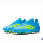 Adidas F50 Laceless Elite FG Ice Cold Precision - Bleu/Jaune