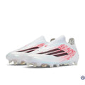 Adidas F50 Laceless Elite FG Lamine Yamal Heartbreaker - Blanc/Rose