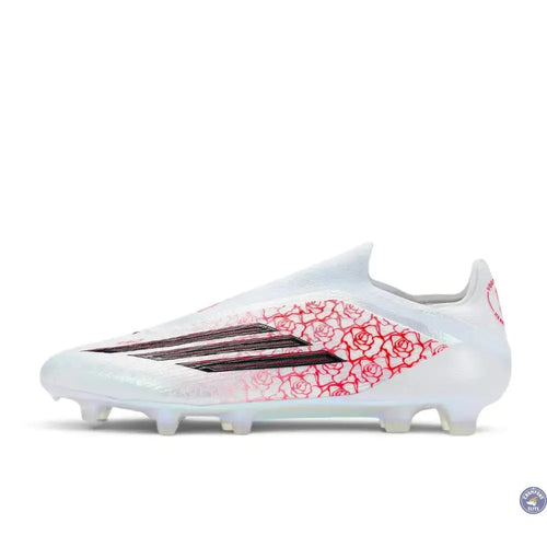 Adidas F50 Laceless Elite FG Lamine Yamal Heartbreaker - Blanc/Rose