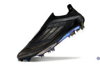 Adidas F50 + Laceless FG Dark Spark - Noir/Argenté/Doré