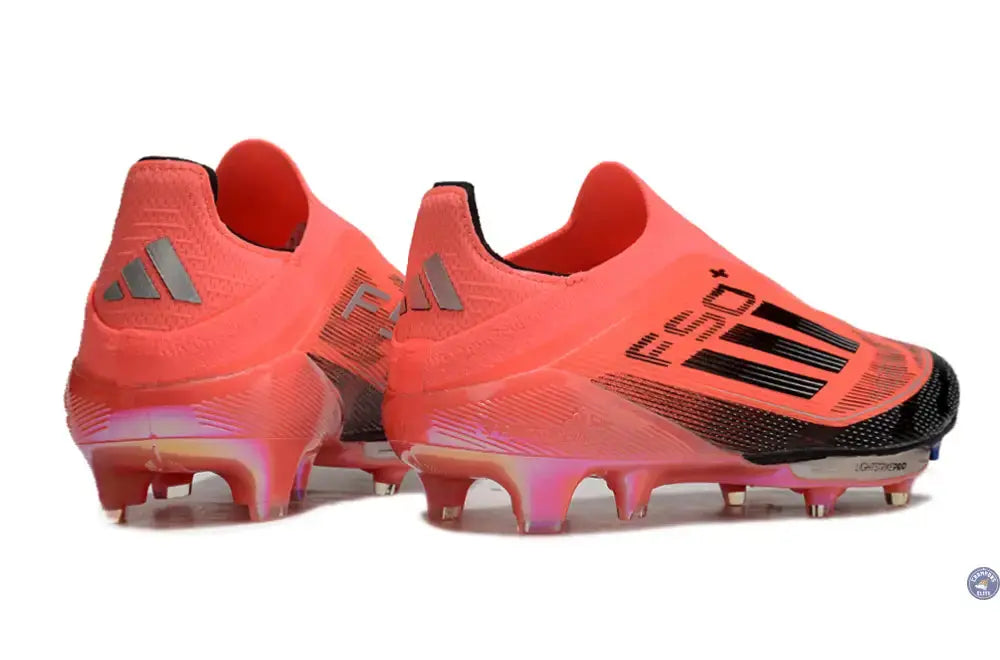 Adidas F50 + Laceless FG Vivid Horizon - Turbo/Aurora Black/Argenté
