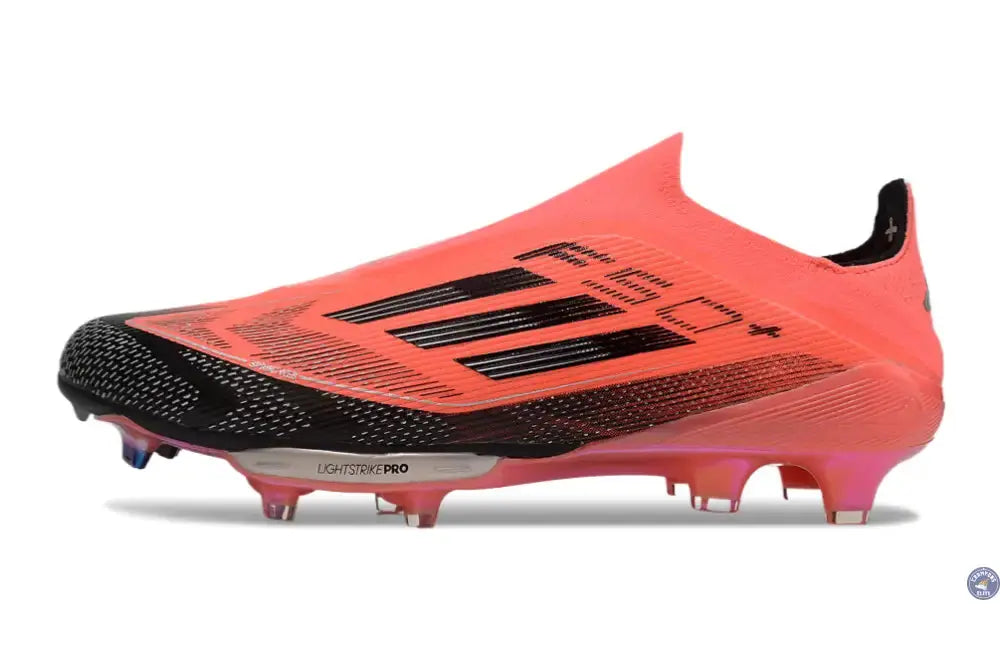 Adidas F50 + Laceless FG Vivid Horizon - Turbo/Aurora Black/Argenté