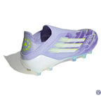 Adidas F50 Laceless Sparkfusion Elite Low Cut FG Radiant Blaze - Violet/Vert
