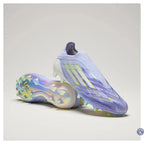 Adidas F50 Laceless Sparkfusion Elite Low Cut FG Radiant Blaze - Violet/Vert