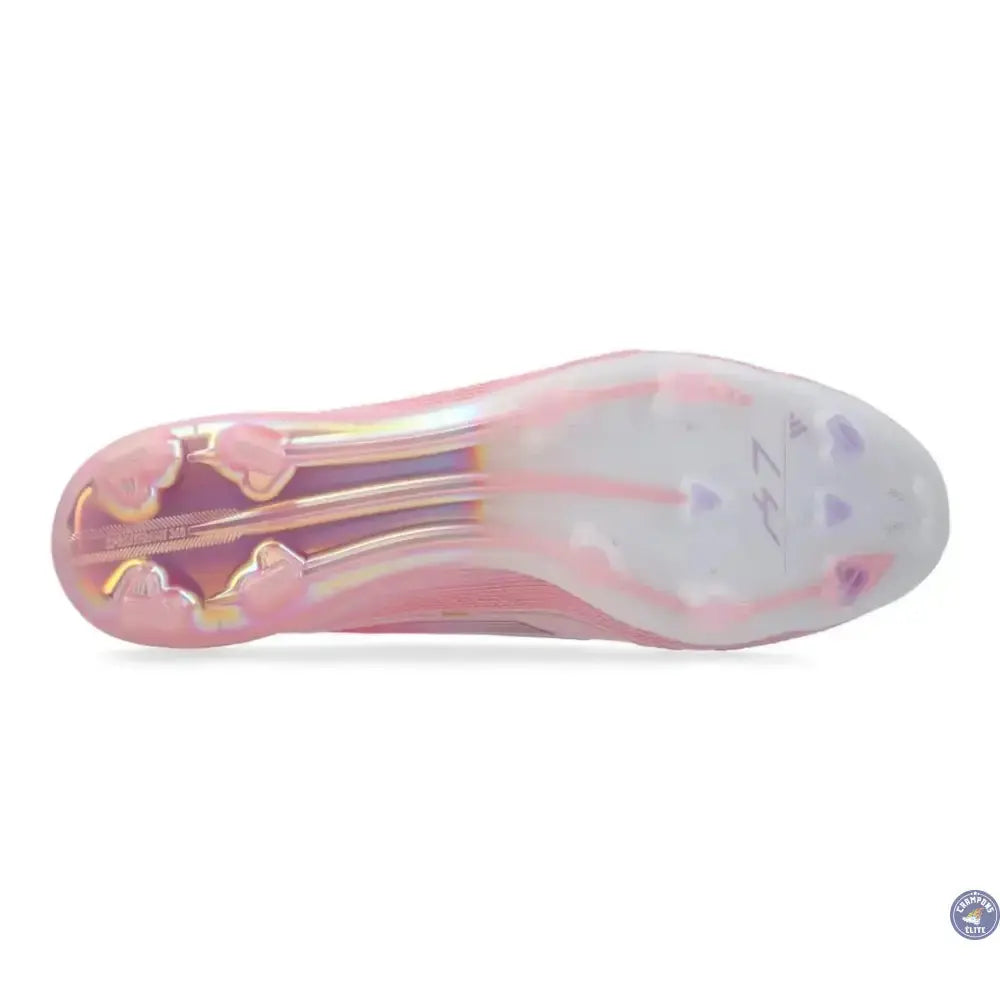 Adidas F50 Lamine Yamal Laceless FG - Rose/Blanc
