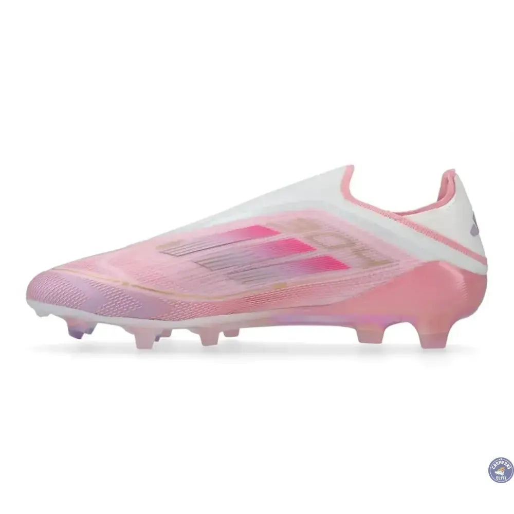 Adidas F50 Lamine Yamal Laceless FG - Rose/Blanc
