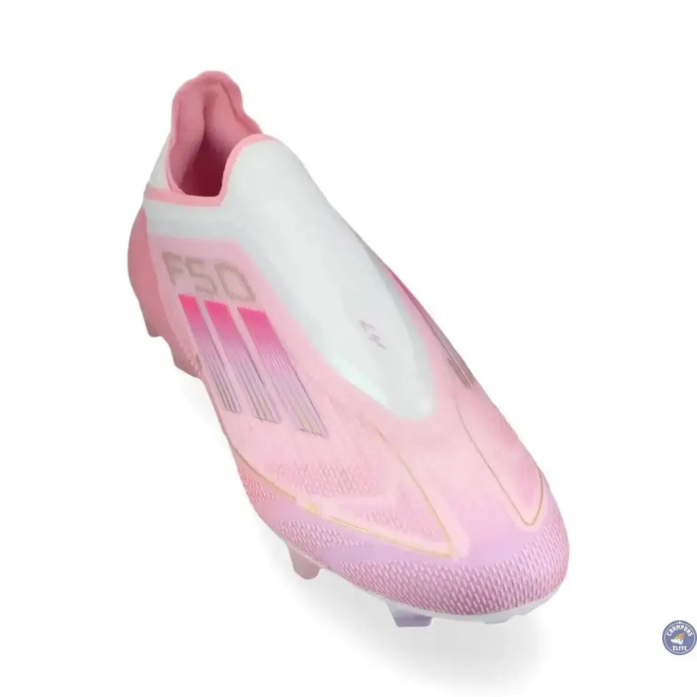 Adidas F50 Lamine Yamal Laceless FG - Rose/Blanc