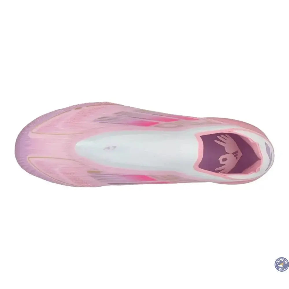 Adidas F50 Lamine Yamal Laceless FG - Rose/Blanc