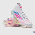 Adidas F50 Sparkfusion Elite Mid Cut FG/AG Trinity - Blanc/Rose Édition Limitée