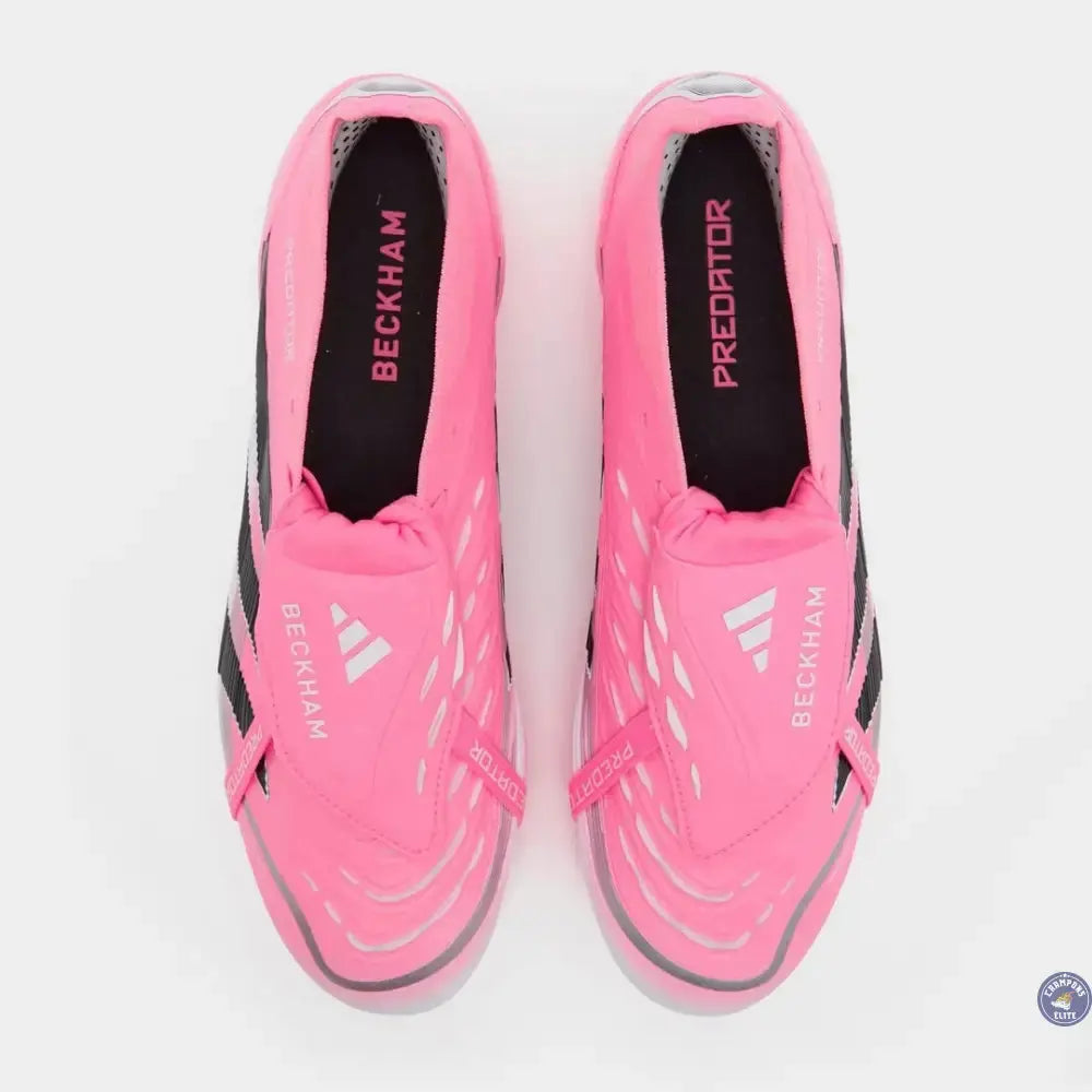 Adidas Predator 25 Elite Fold-over Tongue FG Beckham - Rose/Bleu/Noir/Argent