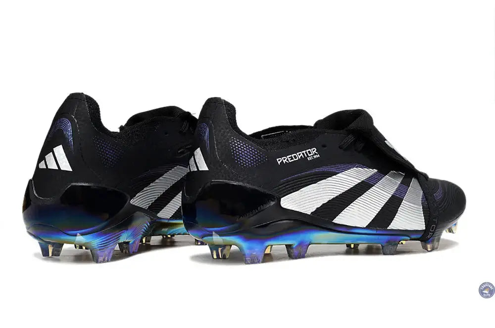 Adidas Predator 25 Fold-over Tongue FG - Noir/Violet/Multicolor