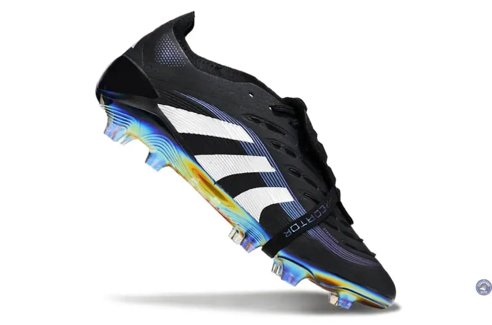 Adidas Predator 25 Fold-over Tongue FG - Noir/Violet/Multicolor