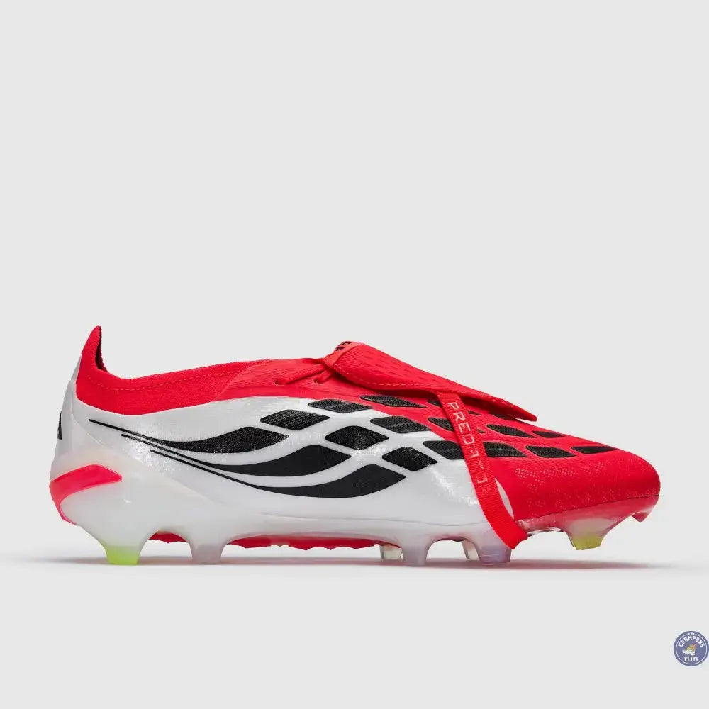 Adidas Predator 26 Elite Fold-over Tongue FG Born For Goals - Rouge/Noir/Blanc