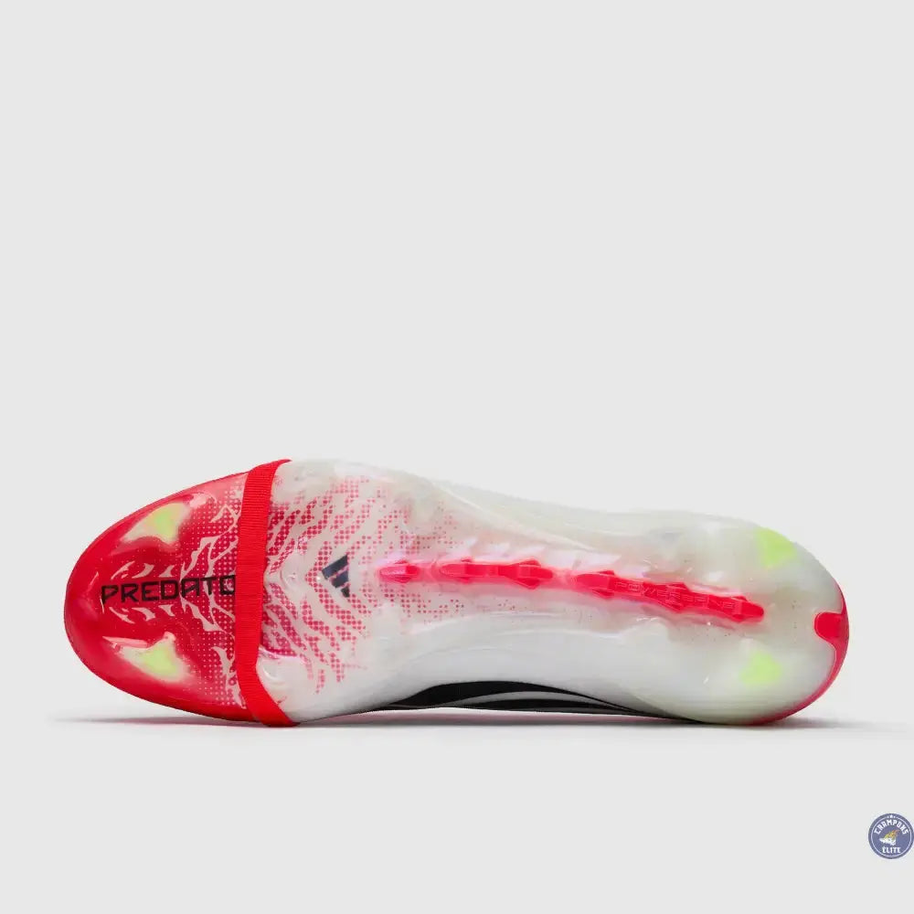 Adidas Predator 26 Elite Fold-over Tongue FG Born For Goals - Rouge/Noir/Blanc
