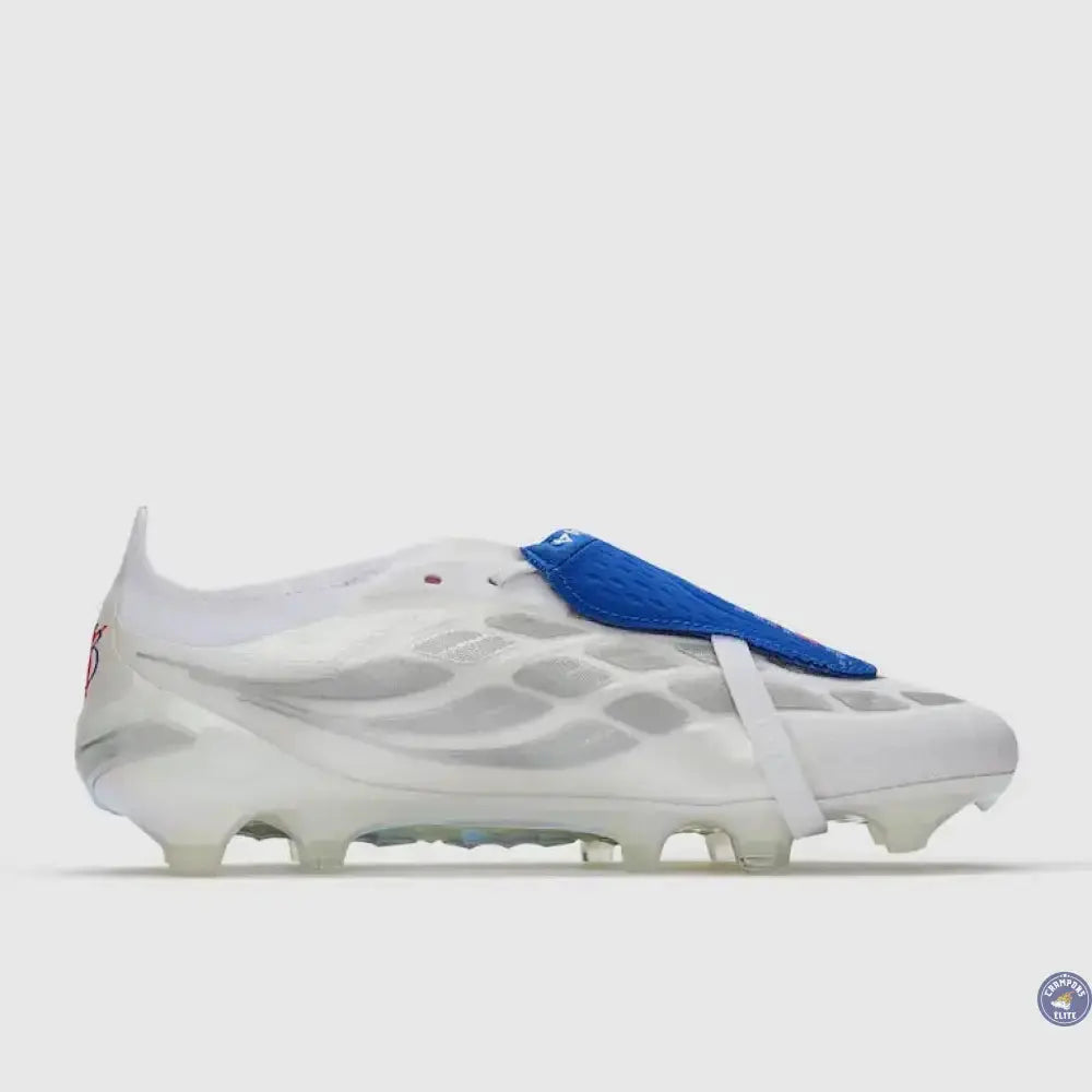 Adidas Predator 26 Elite Fold-over Tongue FG Jude Bellingham - Blanc/Bleu/Rouge