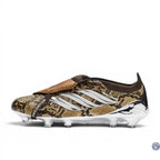 Adidas Predator 26 Elite Fold-over Tongue FG Wales Bonner - Marron/Argenté ÉDITION LIMITÉE