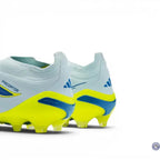 Adidas Predator 26 Elite Laceless FG Ice Cold Precision - Crystal Sky/Ray Blue/Jaune
