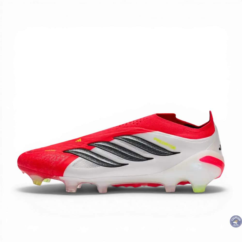 Adidas Predator 26 Laceless FG Born for Goals - Rouge/Noir/Blanc