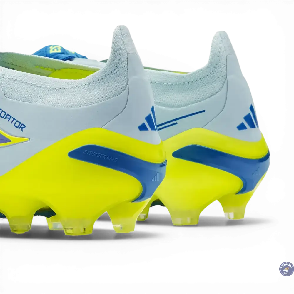 Adidas Predator Tongue Elite FG Ice Cold Precision - Gris/Bleu/Jaune