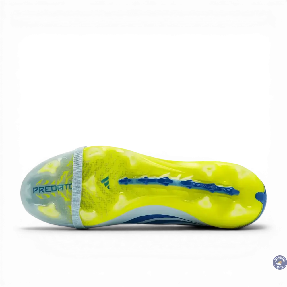 Adidas Predator Tongue Elite FG Ice Cold Precision - Gris/Bleu/Jaune