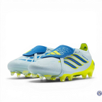 Adidas Predator Tongue Elite FG Ice Cold Precision - Gris/Bleu/Jaune