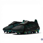 Adidas Predator Tongue FG - Noir/Vert Equipment