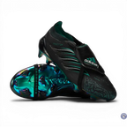 Adidas Predator Tongue FG - Noir/Vert Equipment