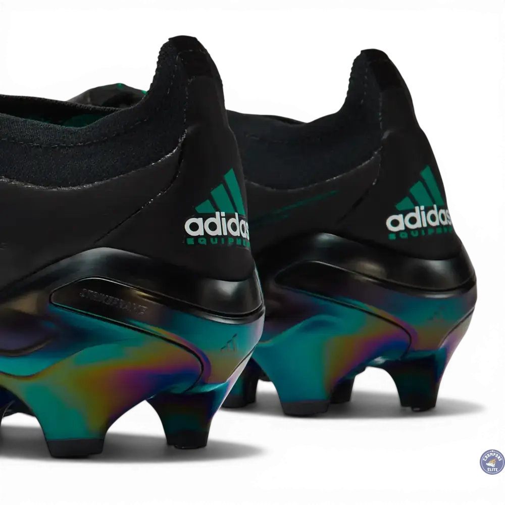 Adidas Predator Tongue FG - Noir/Vert Equipment