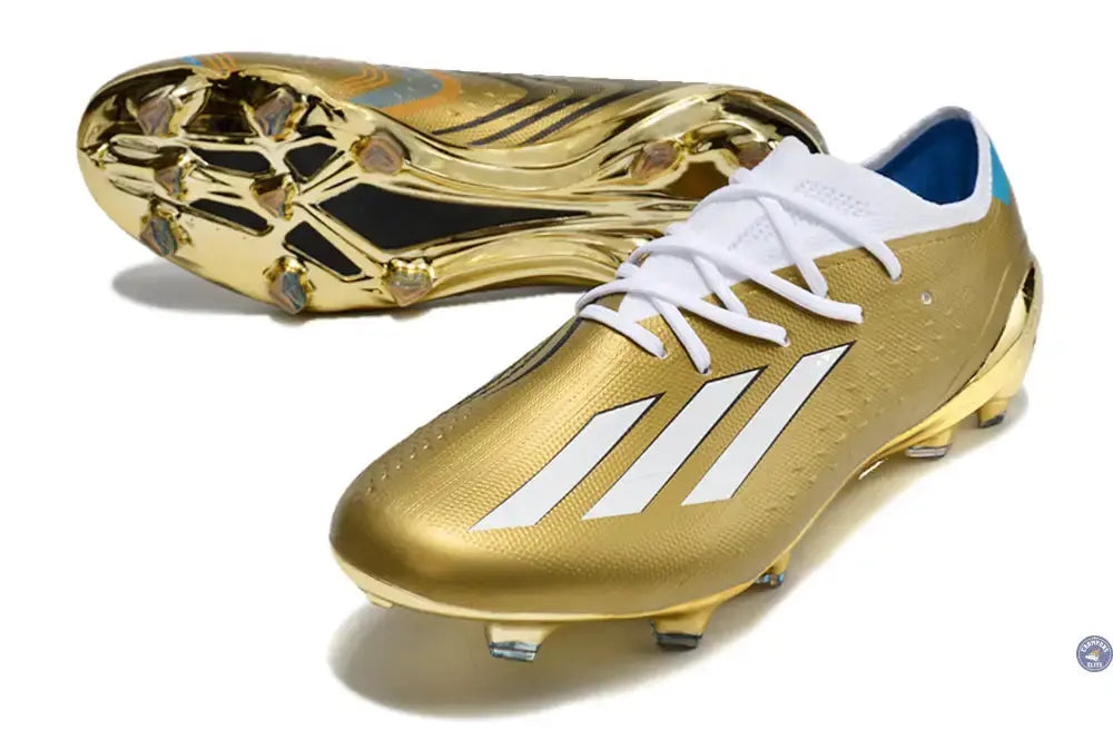ADIDAS X SPEEDPORTAL MESSI .1 FG LEYENDA - DORÉ/BLANC/BLEU