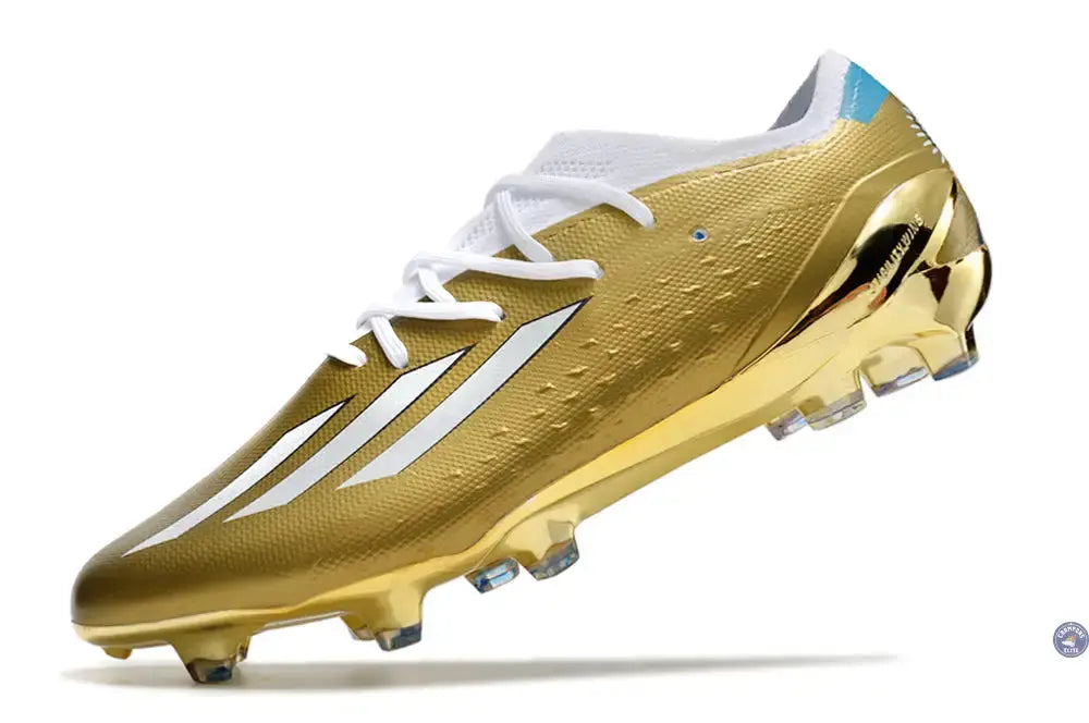 ADIDAS X SPEEDPORTAL MESSI .1 FG LEYENDA - DORÉ/BLANC/BLEU