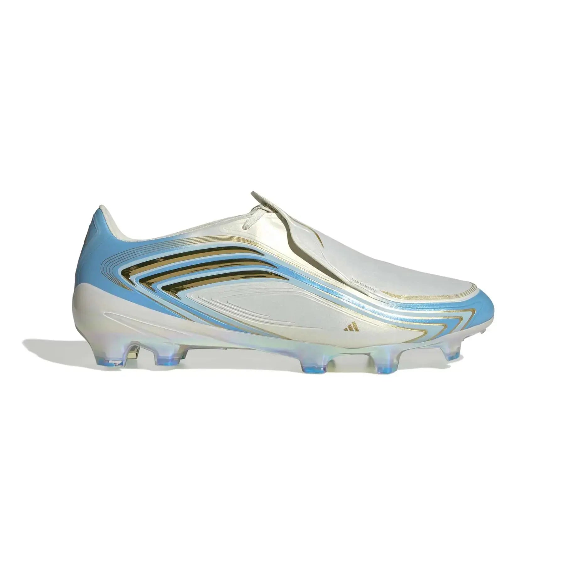 Adidas F50 Messi Elite FG - Blanc/Bleu/Or