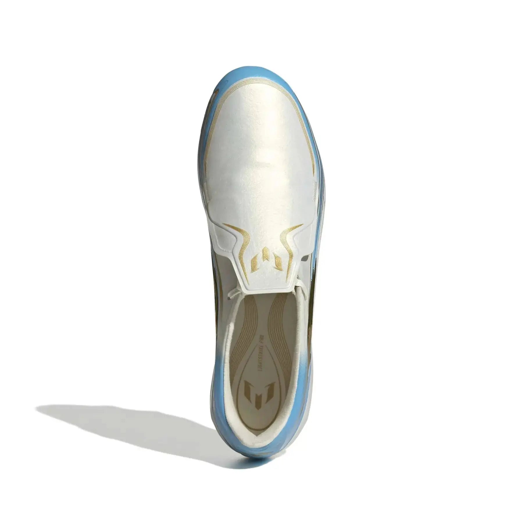 Adidas F50 Messi Elite FG - Blanc/Bleu/Or